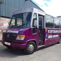 29 Seater VIP Party Coach exterior 2