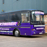 40 Seater VIP Entertainer Party Coach exterior 1