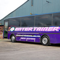 40 Seater VIP Entertainer Party Coach exterior 2