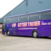 49 Seater VIP Entertainer exterior 2
